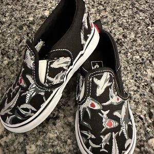 Toddler Vans, Size 7. Shark Print.